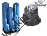 PV 18x65 Cylinder with Manual Lever Backwash 1in head